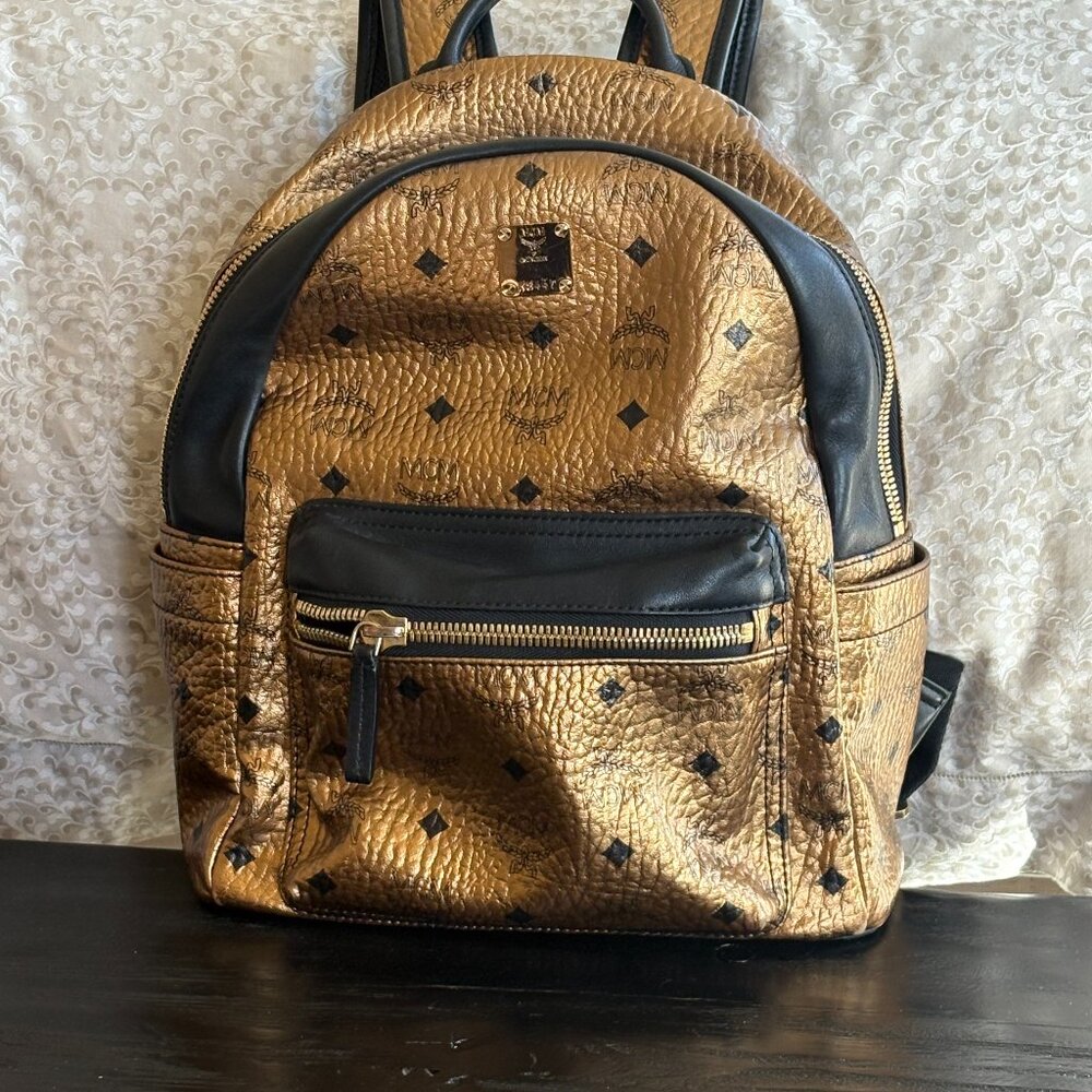 MCM Leather  Backpack
